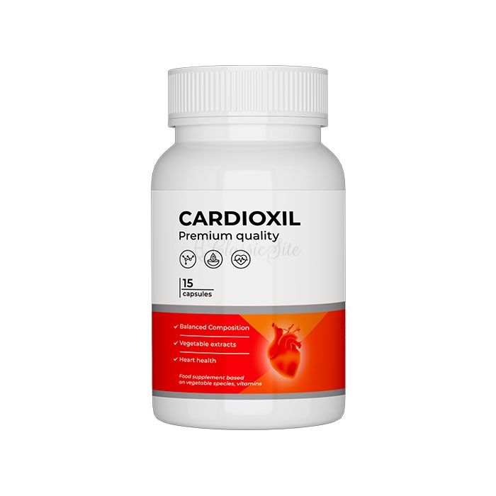 Cardioxil caps - producto para controlar la presión arterial alta