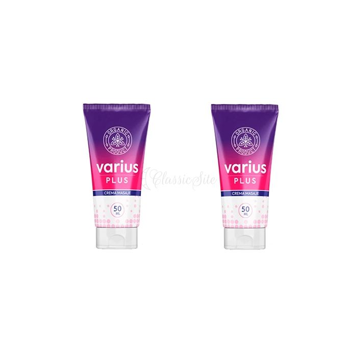 Varius Plus crema - remedio para las venas varicosas