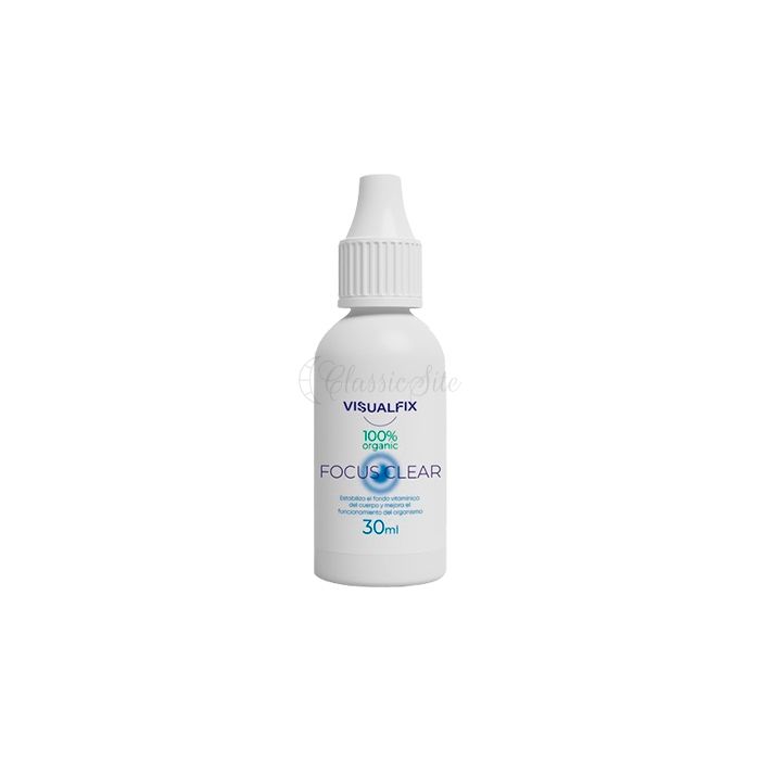 Focus Clear drops - producto para la salud ocular