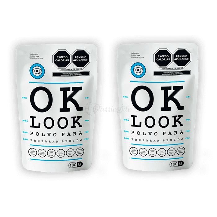 Ok Look powder - producto para la salud ocular